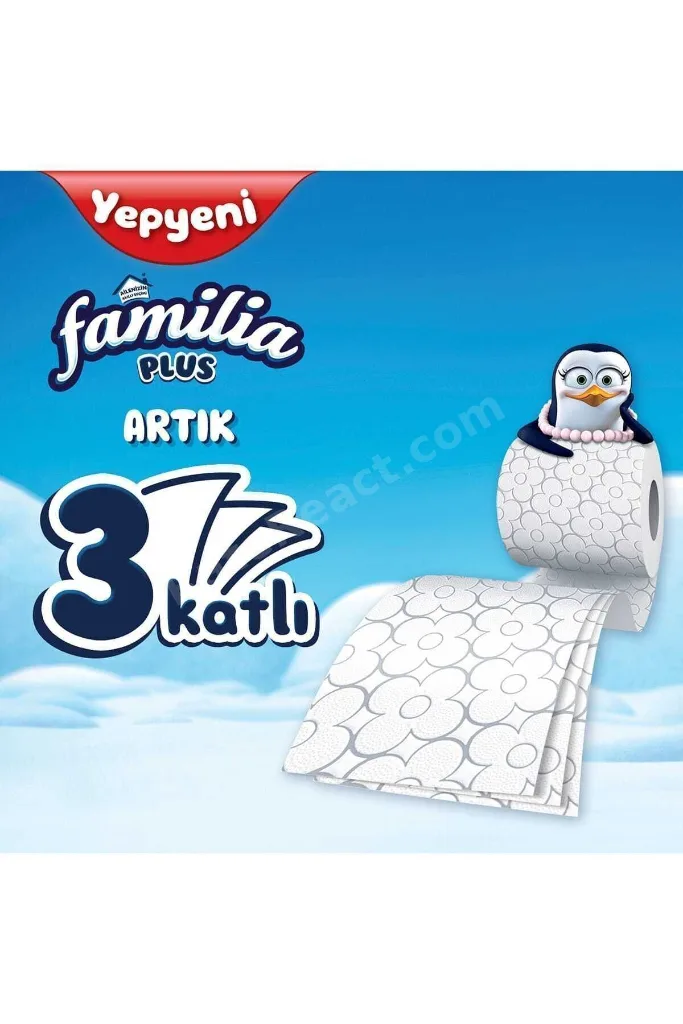 Plus Tuvalet Kağıdı Jumbo Paket 96 Rulo