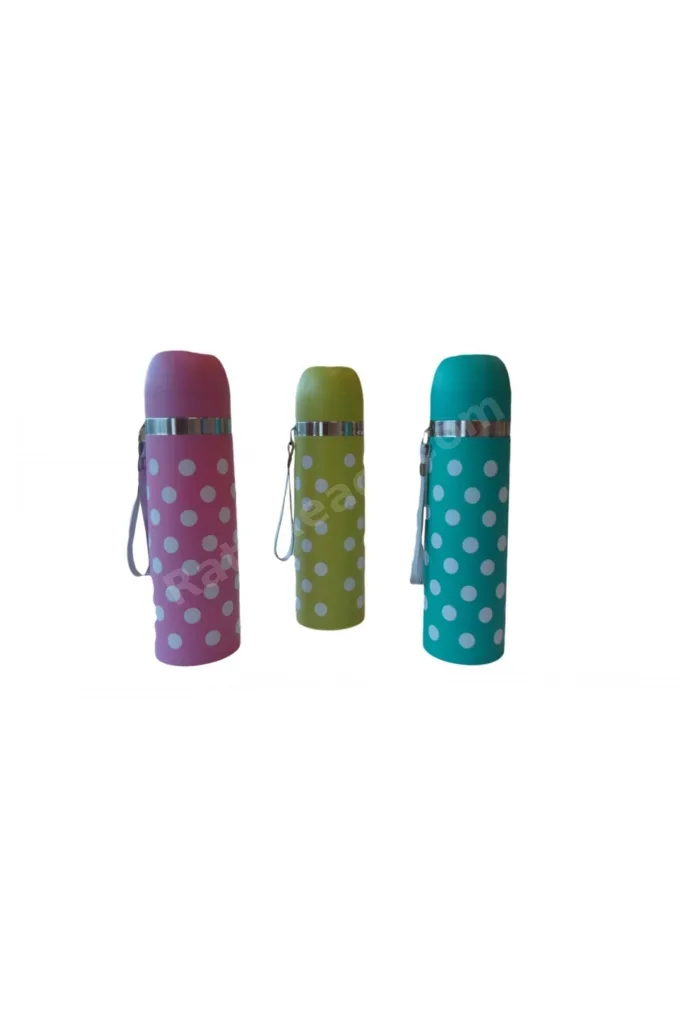 Puantiyeli Bebek Termosu 350 Ml - Pembe