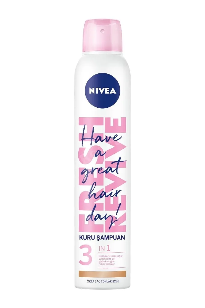 Orta Saç Tonları Için Kuru Şampuan 200 ml