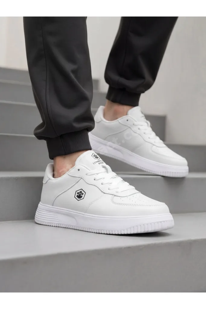 JACK Beyaz Erkek Sneaker