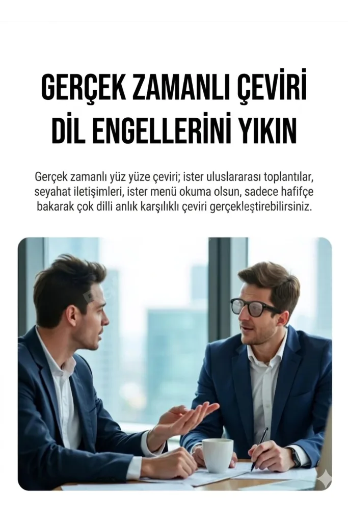 Kameralı Gözlük Bluetooth Yapay Zeka Bağlantılı HD 1080P Kayıt