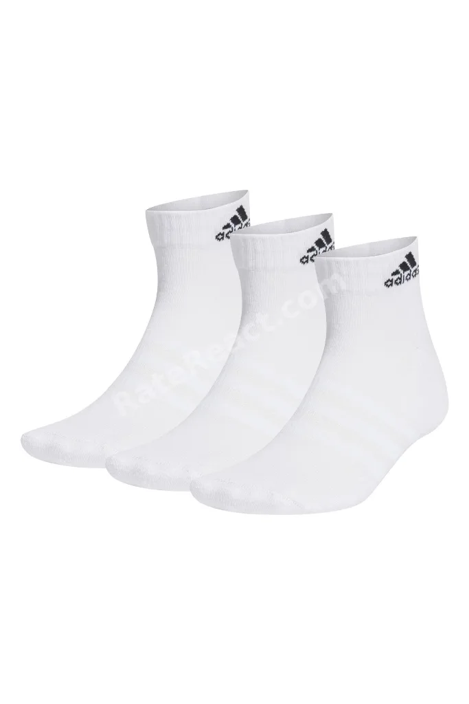 Yastıklamalı Bilek Boy Çorap - 3 Çift