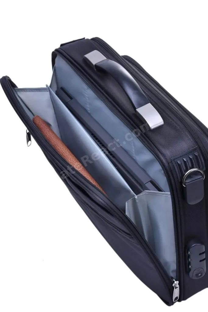 Laptop Çantası Notebook Çantası Kasalı Korumalı Laptop Çantası Askılı Lüx Kasalı Evrak Çantası 16"