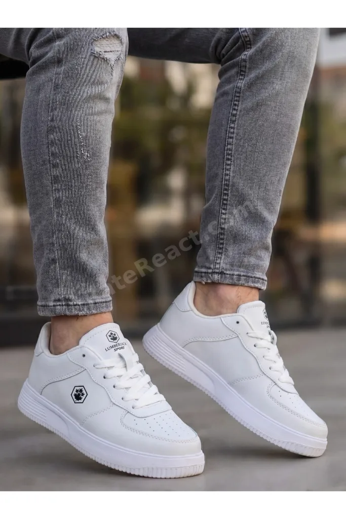 JACK Beyaz Erkek Sneaker