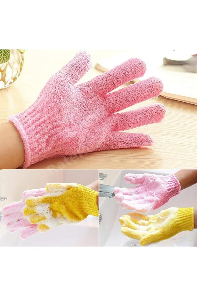 Peeling Banyo Vücut Masaj Eldiveni Banyo Duş Eldiveni | Eldiven Banyo Lif ve Kese Masaj Eldiven