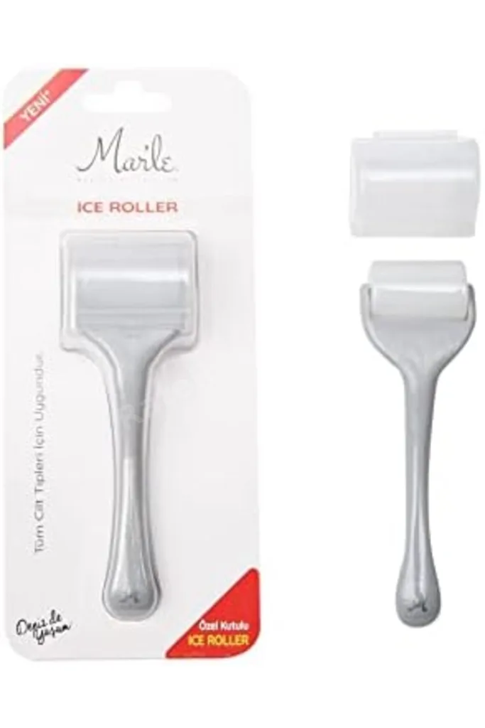 Mar'le Cilt Sıkılaştırıcı Gri Ice Roller Yüz Masaj Aleti 1219822