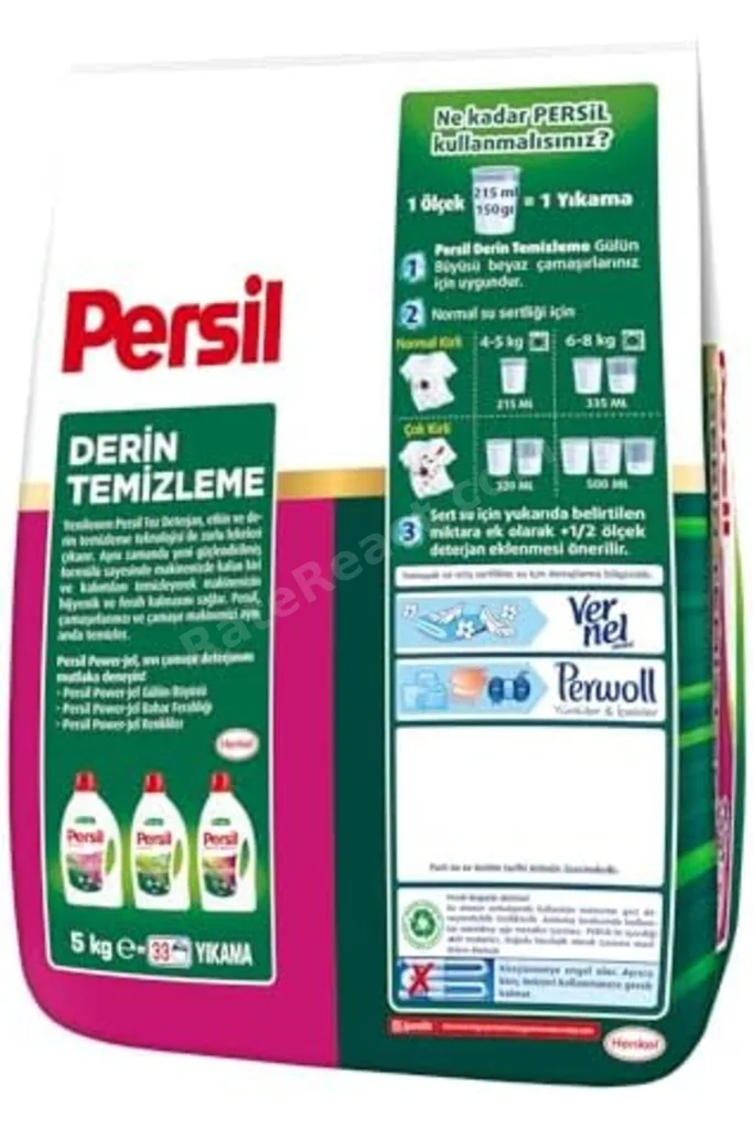 TTKTEKNOLOJİ Persil Toz Gülün Büyüsü 33 Yıkama 5 kg, Gülün Büyüsü 5kg TTKTEKNOLOJİ 2026 395519
