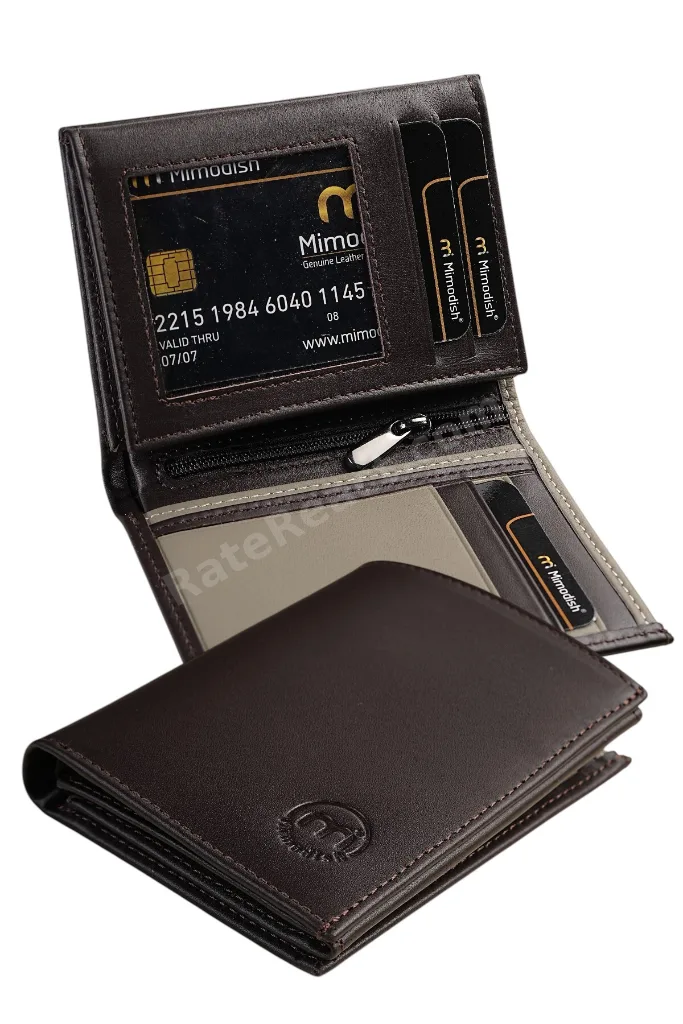 Signature 1794 Hakiki Deri Dikey Premium Minimal Erkek Kartlık Cüzdan – 10 Yıl Dikiş Garantili