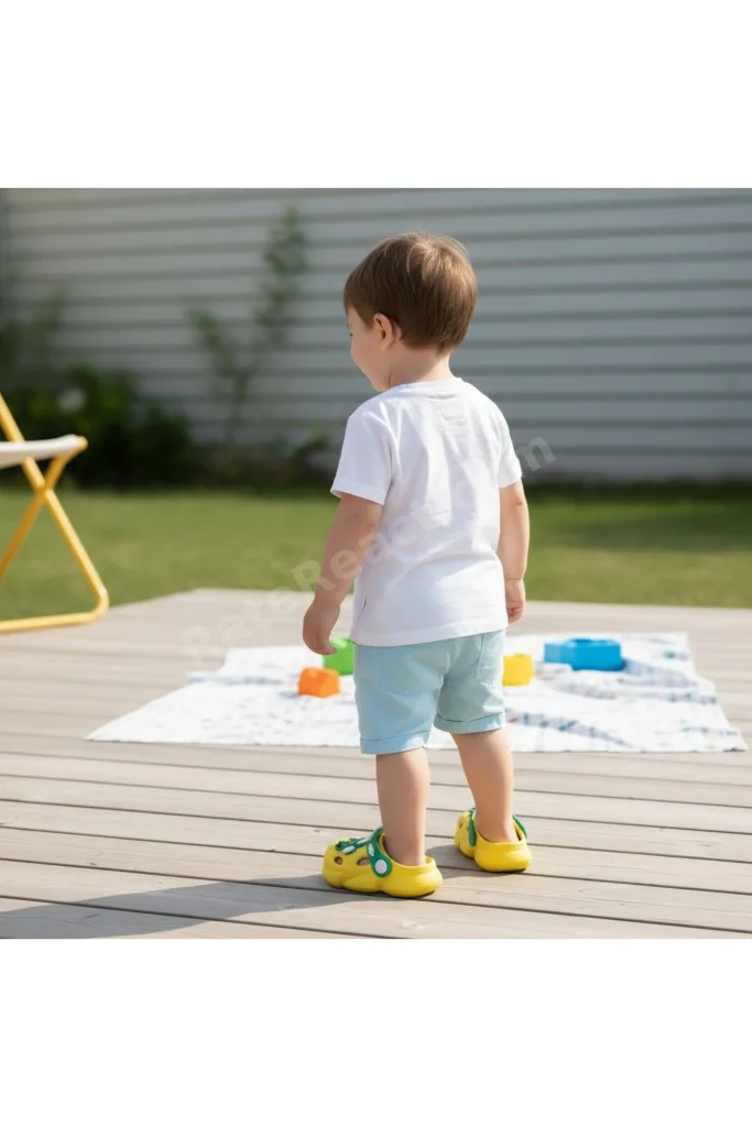 ERKEK ÇOCUK BEBE SANDALET TERLİK