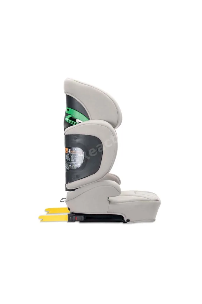 GrowGo i-Size ISOFIX Katlanabilir Oto Koltuğu (100-150 cm | 3-12 Yaş) - Gri