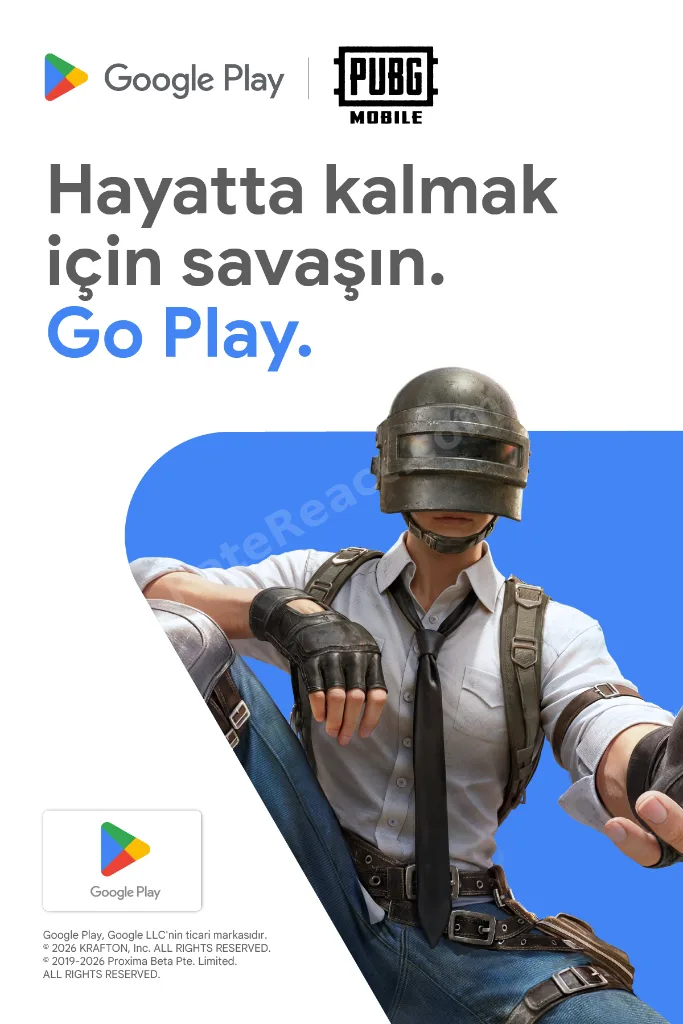 Google Hediye Kodu 50 Tl