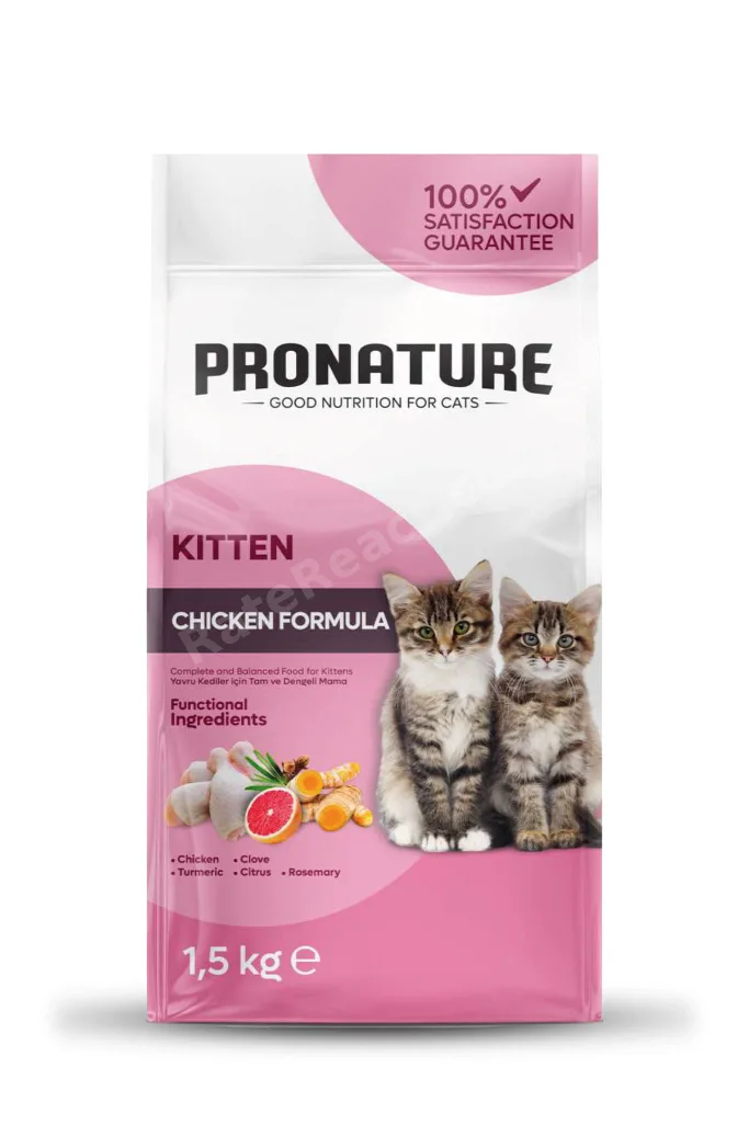 Yavru Kuru Kedi Maması (Daily Growth) - Tavuk Etli ve Pirinçli - 1,5 KG