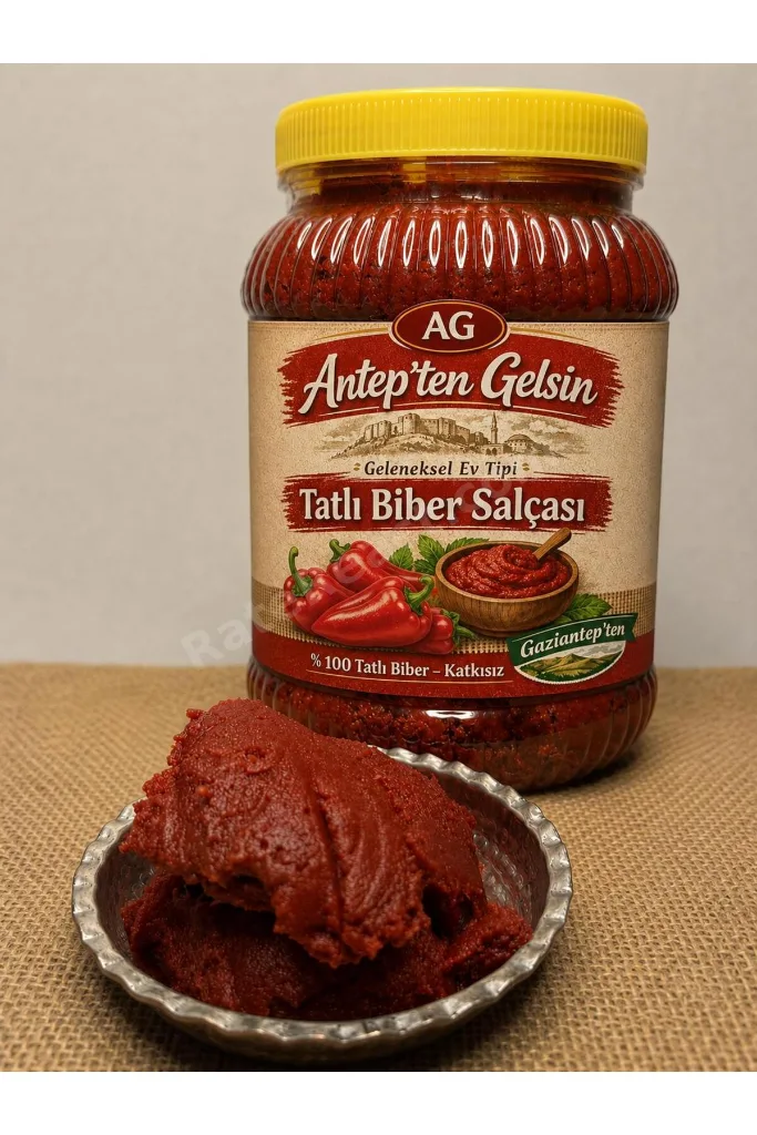 Tatlı Biber Salçası - Yeni Mahsul - 1 kg
