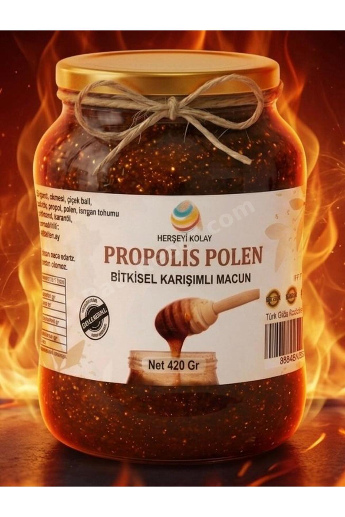 Ginseng Macunu Ginseng Panax Tribulus Terrestris Aktar Macunu Büyük Boy 420gr