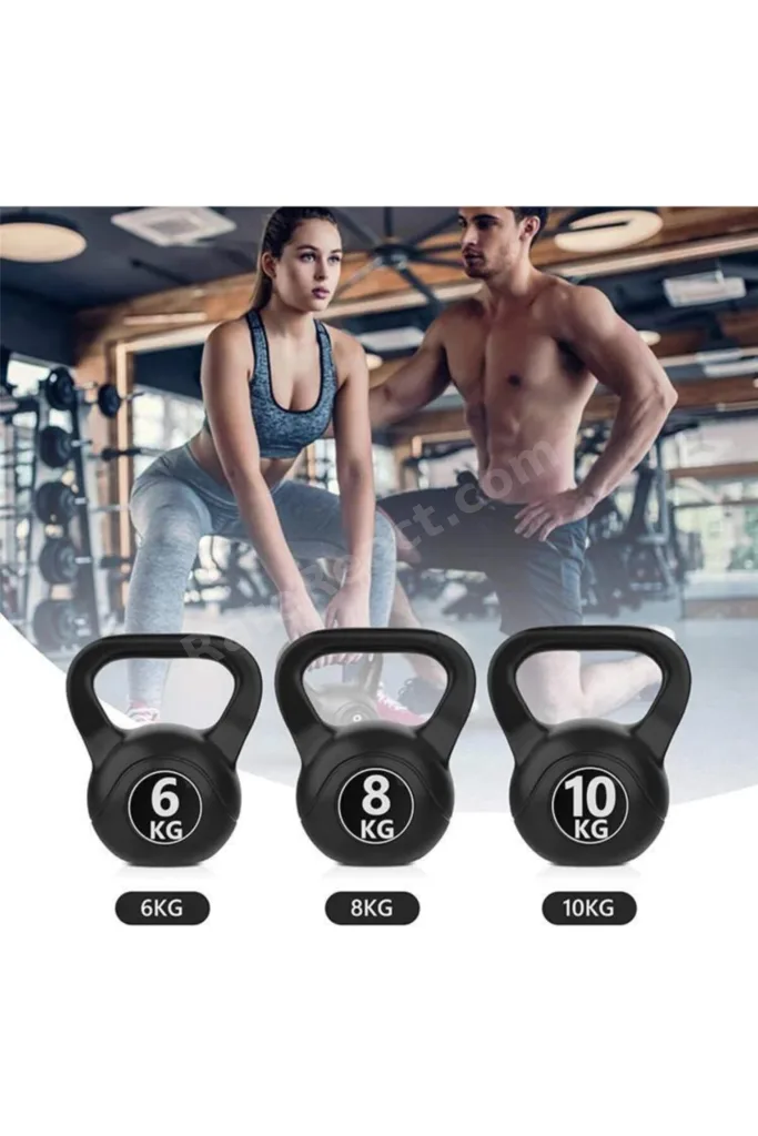 10 Kg Çaydanlık Tipi Dambıl Kettlebell Ağırlık
