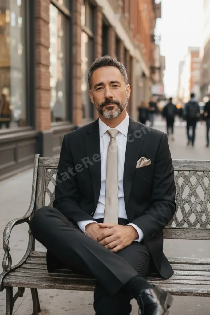 Erkek Düz Renk Kravat Ve Mendil Set Erkek Kravat