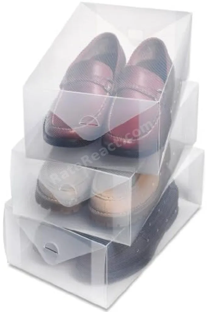Whitmor Clear Vue Erkek Ayakkabı Kutusu (3'lü Set) 1219822