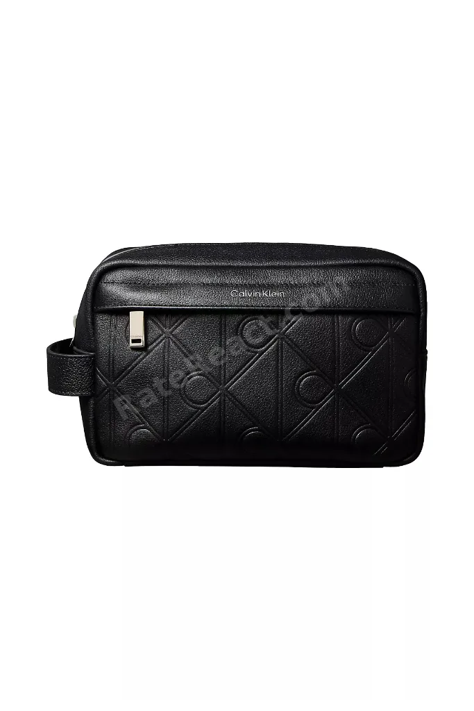 Erkek Xl Emblem Aop Emboss Siyah Dopp Kit