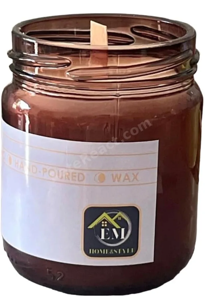 210 ml Paçuli ve rosemary Kokulu Kavanoz Mum revif 827927