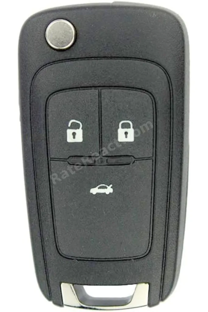 TTKTEKNOLOJİ AutoHan Keys Astra J, Insignia, Corsa E için, 3 Butonlu Anahtar Kabı, Siyah Anahtar Kas