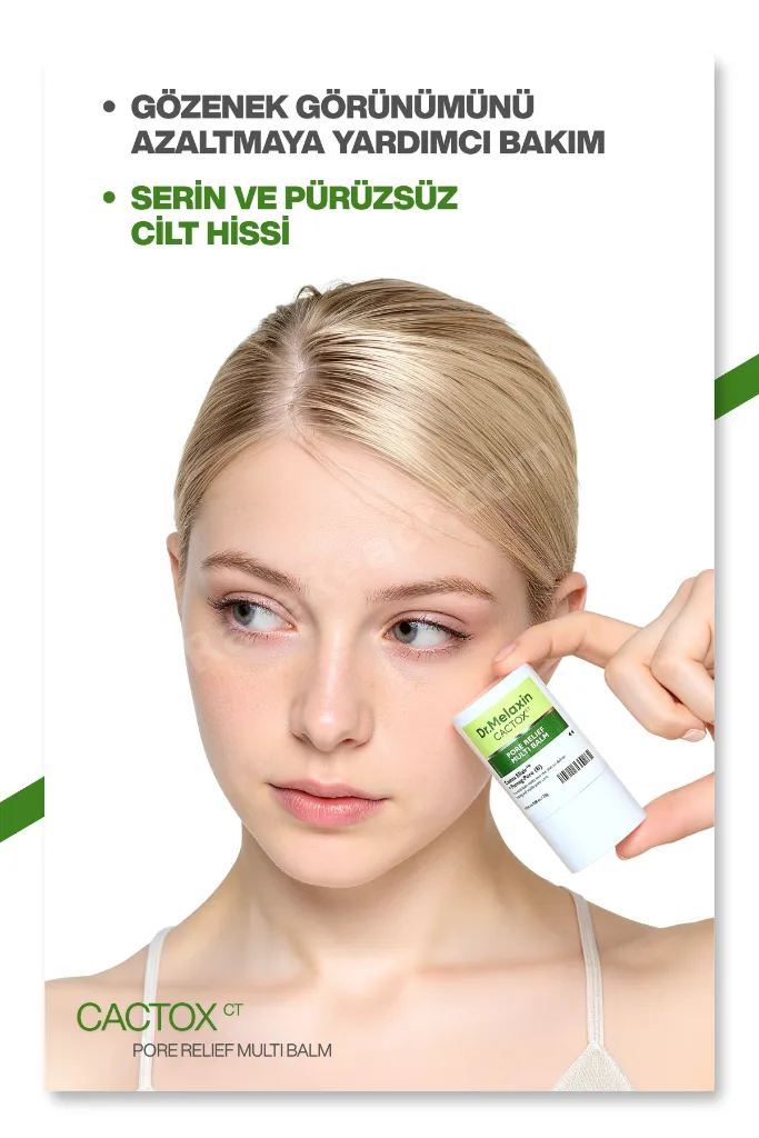 Kaktüs Özlü | Gözenek Sıkılaştırıcı | Serinletici | Cactox Multi Balm 25gr