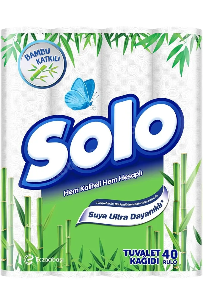 ElivoraSell SOLO Bambu Katkılı Tuvalet Kağıdı 40’lı 1203179
