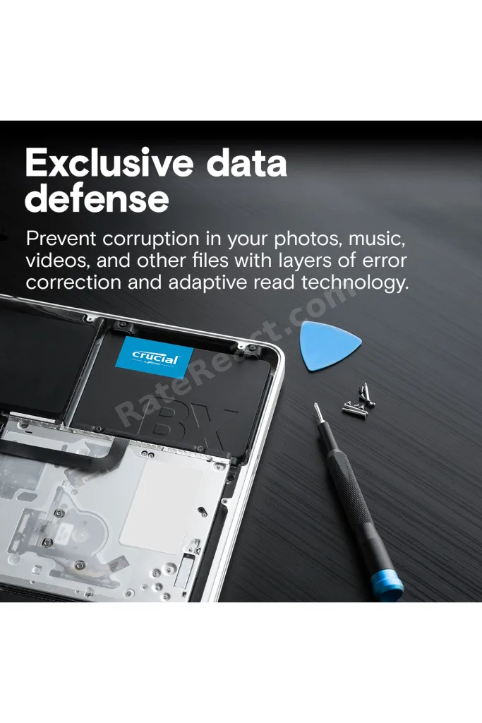 1TB BX500 CT1000BX500SSD1 540- 500MB/ SSD SATA-3 Disk Kutusuz