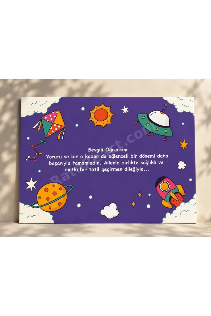 Karne Kılıfı 24x33 1 Adet İyi Tatiller