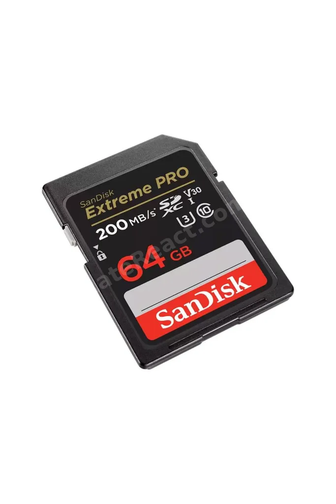 Extreme Pro 64gb 200mb/s SDXC Hafıza Kartı
