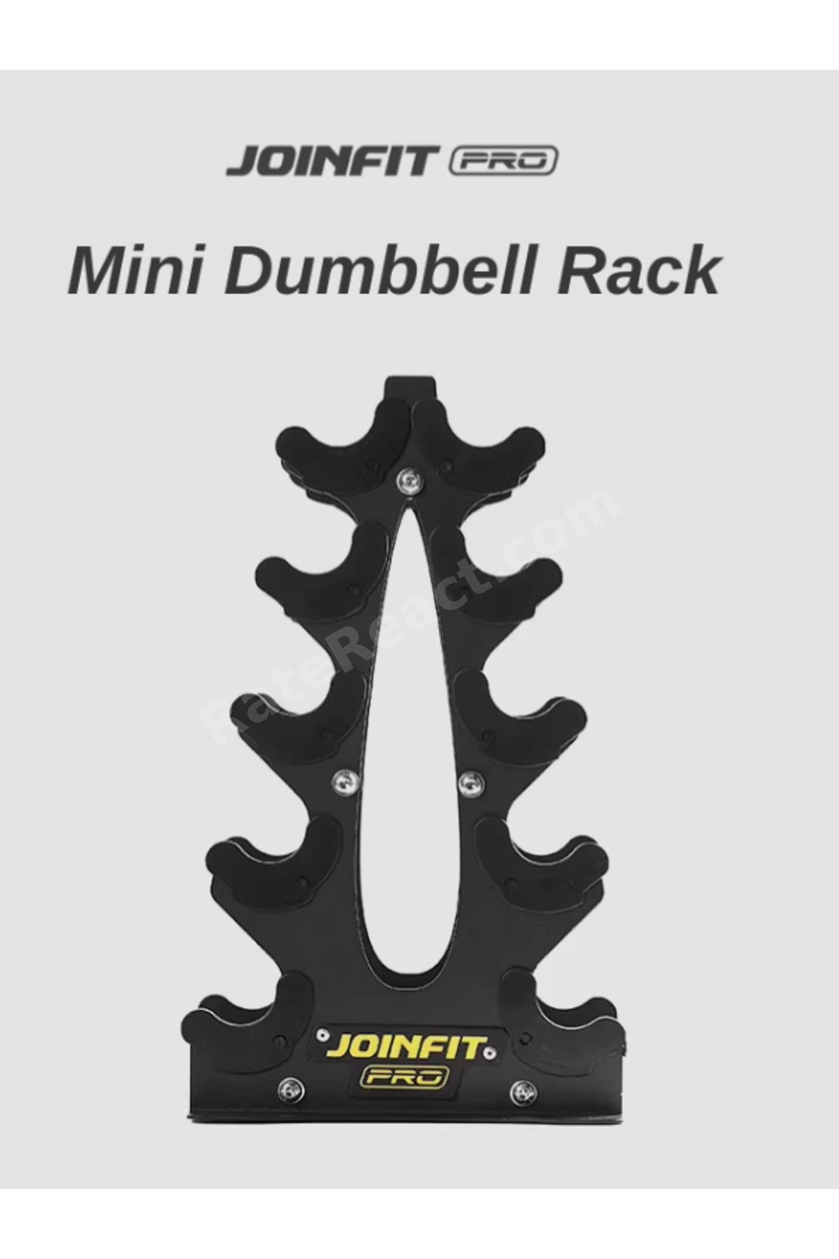 Dambıl Rack Standı – 5 Çift Dambıl Kapasitesi – Çelik Gövde – Dayanıklı ve Kompakt Tasarım