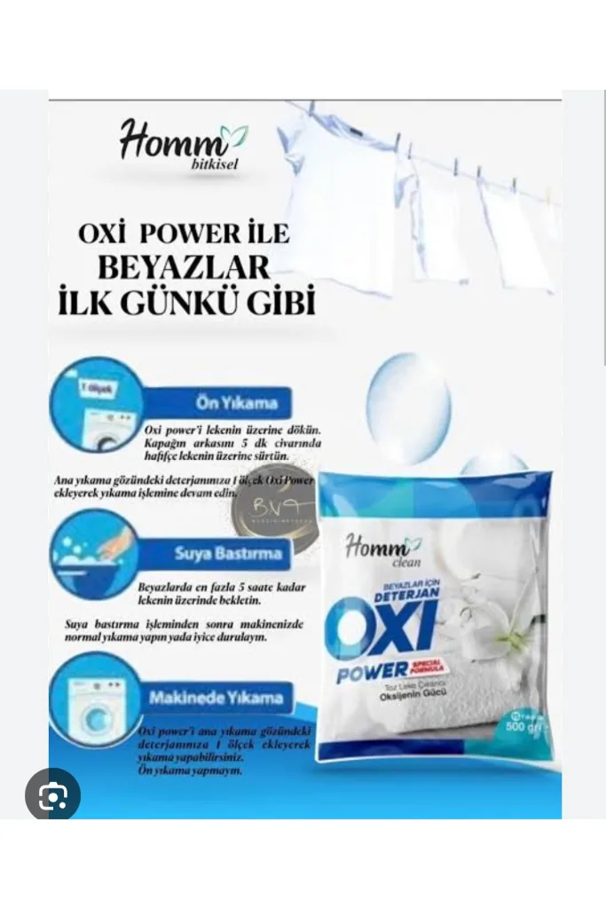 Oxi power beyazlar için