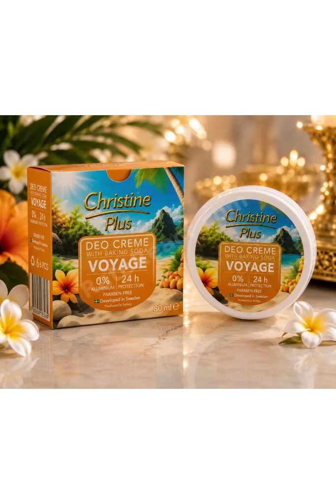 Deo Cream Voyage 80 ml 24 Saat Koruma Alüminyum İçermez