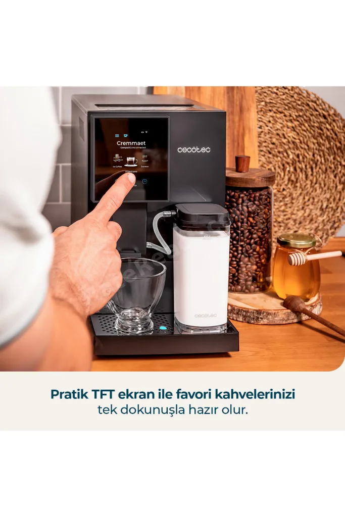 Cremmaet Compactccino Connected Tam Otomatik Kahve Makinesi