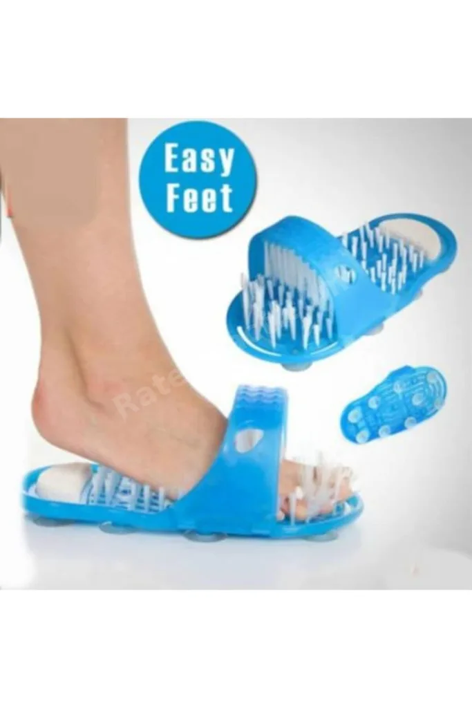 Megev Easy Feet Vantuzlu Banyo Ayak Topuk Yıkama Terliği