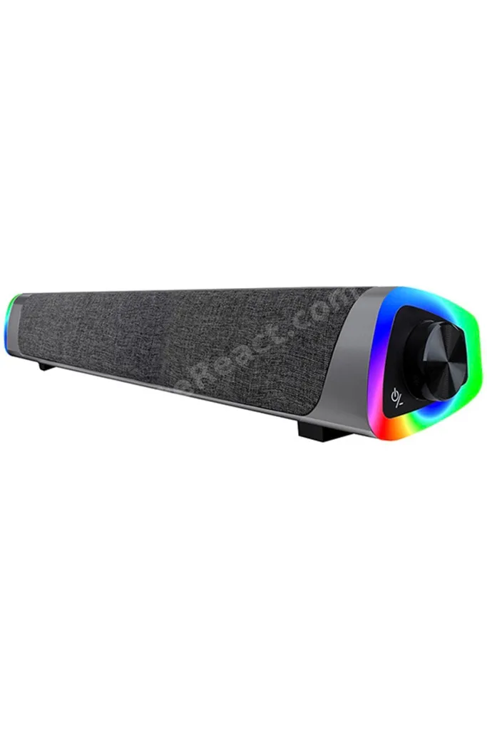 MD-SBT26 Soundbar Gri/siyah 3W*2 1800mah Fm/tf Card Led Işıklı Bluetooth 
Speaker Hoparlör Md-Sbt26