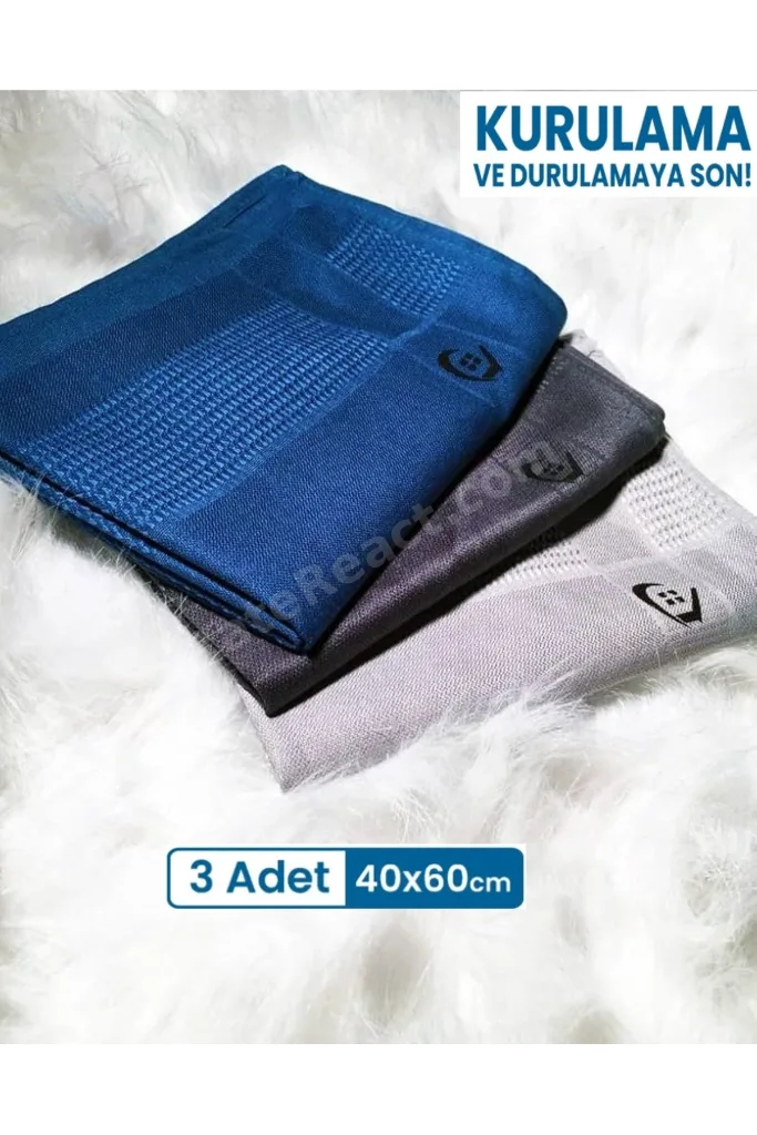 Orijinal 3'lü Mikrofiber Temizlik Bezi