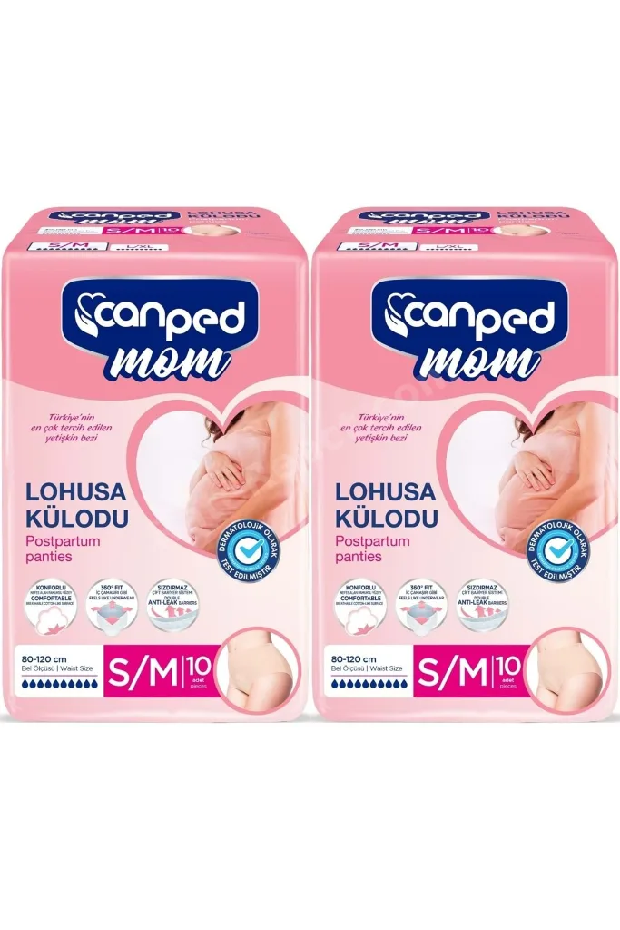 Mom Lohusa Külodu - Külot Bez S - Small - Küçük / M - Medium - Orta 20 Adet (2PK*10)