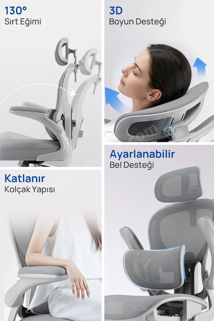 Porto Ergonomik Çalışma Sandalyesi