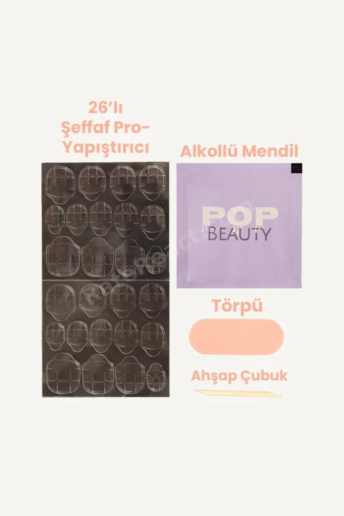 3'lü Takma Tırnak Pro Yapıştırıcı POPBeauty2