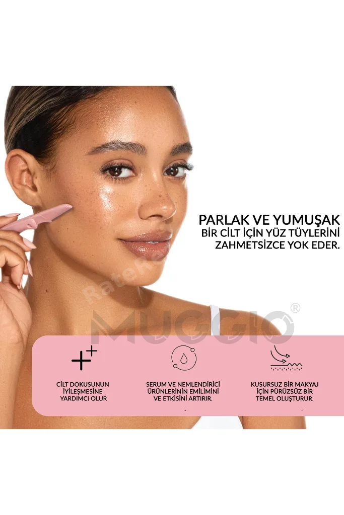 Açılır Kapanır Kaş ve Yüz Usturası 3 Adet