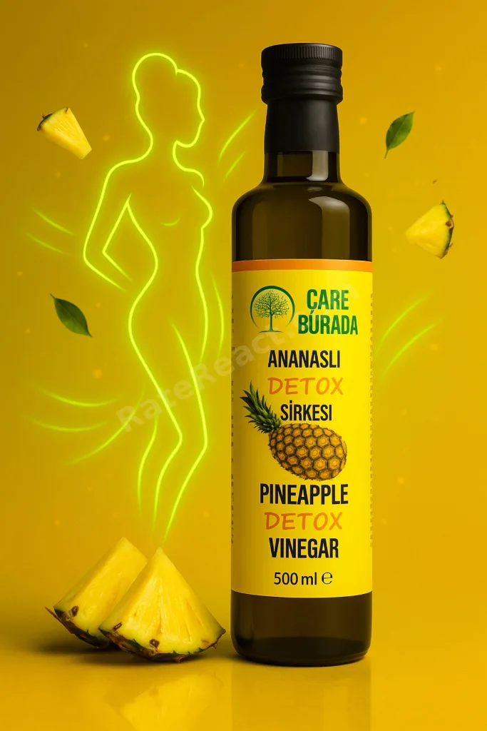 - Ananaslı Detoks Sirkesi 500 Ml