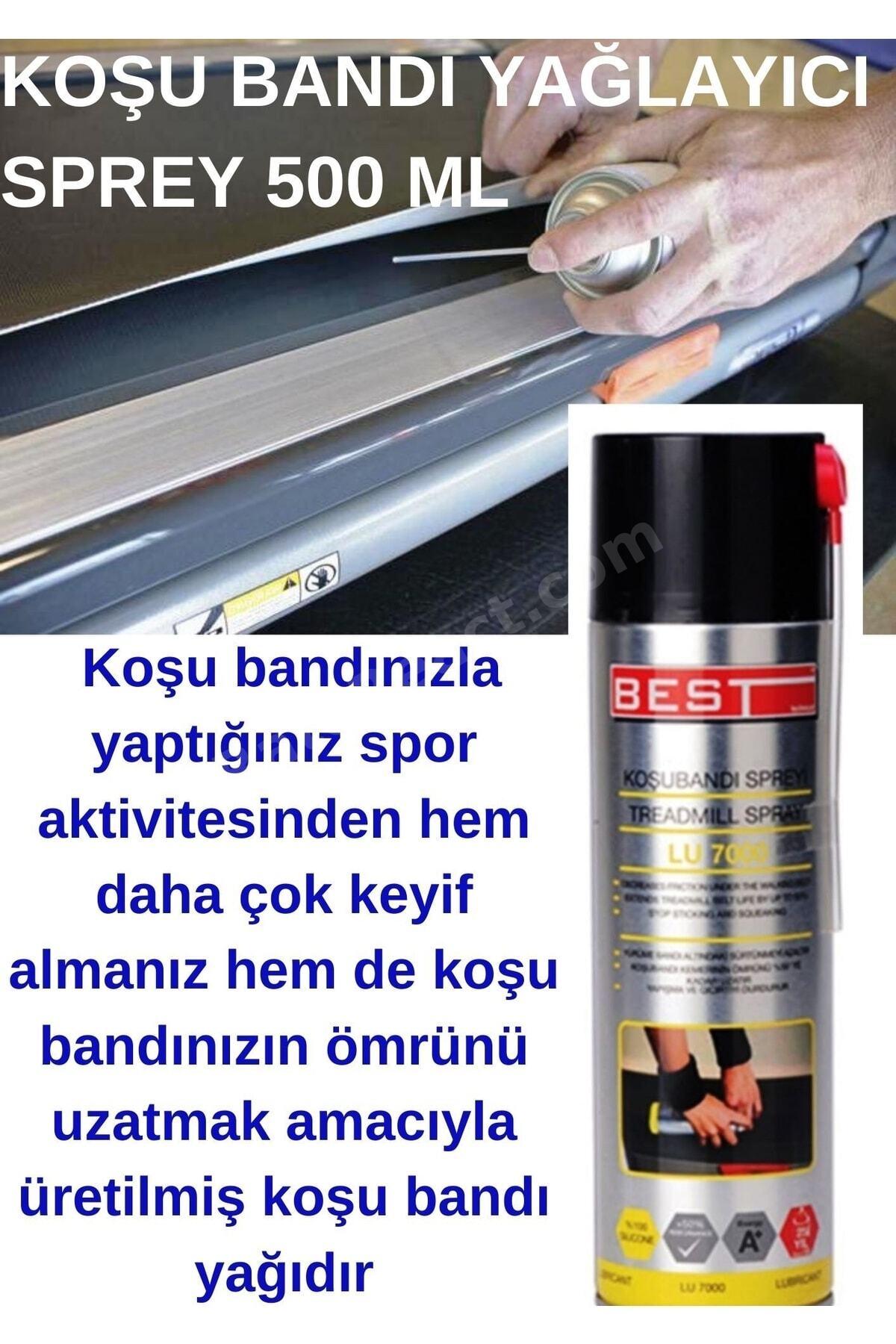 500ML - Koşu Bandı Aşınma Önleyici Dayanıklı Formül Silikon Sprey Yüksek Yağlama