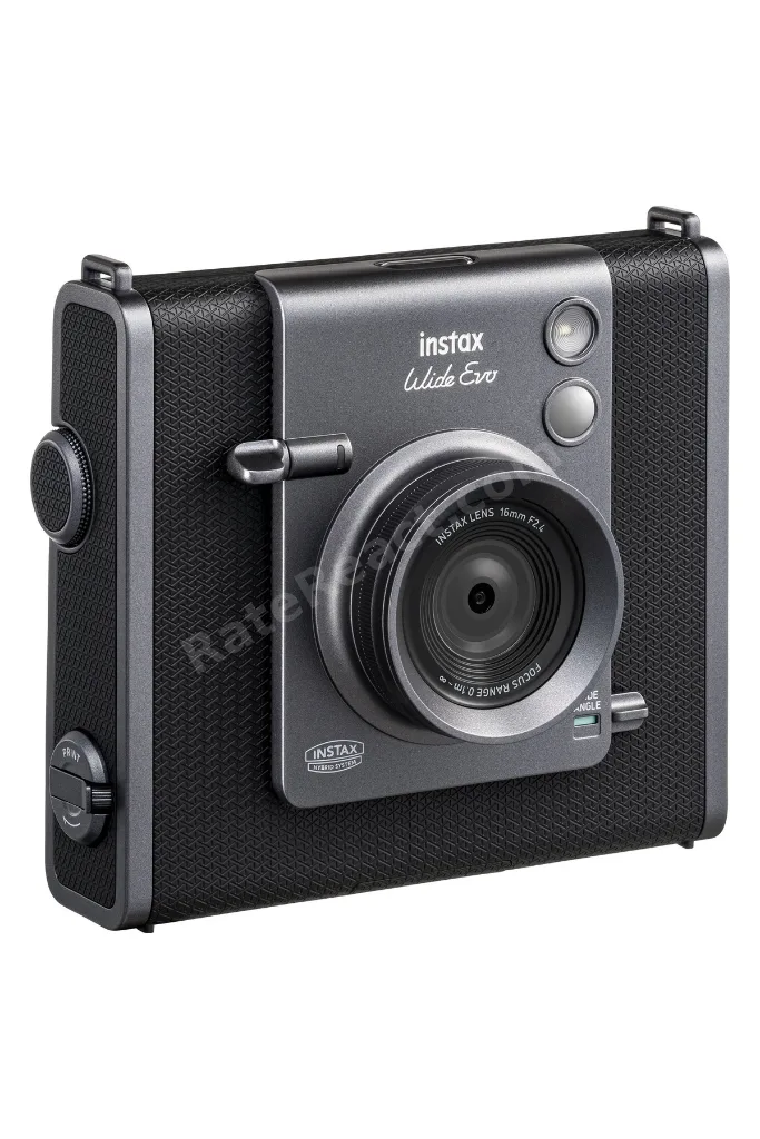Instax Wide Evo Siyah Şipşak Anında Baskı ve Yazıcı Özellikli Hybrid Fotoğraf Makinesi