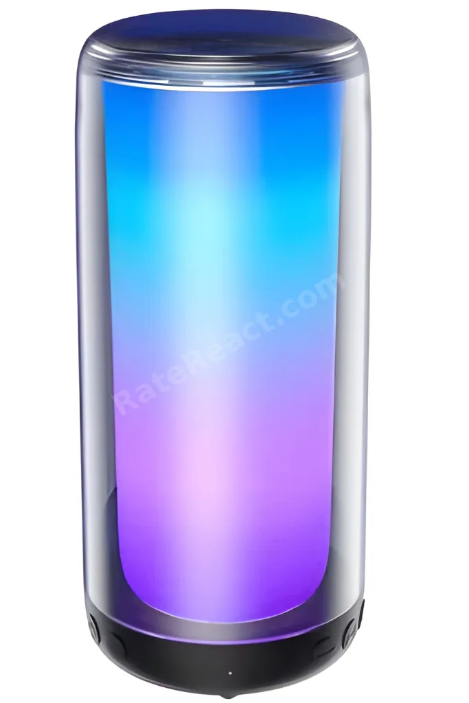 RS Kablosuz 5W RGB Aydınlatmalı Bluetooth Hoparlör /USB/SD Kart Stereo Taşınabilir Hoparlör