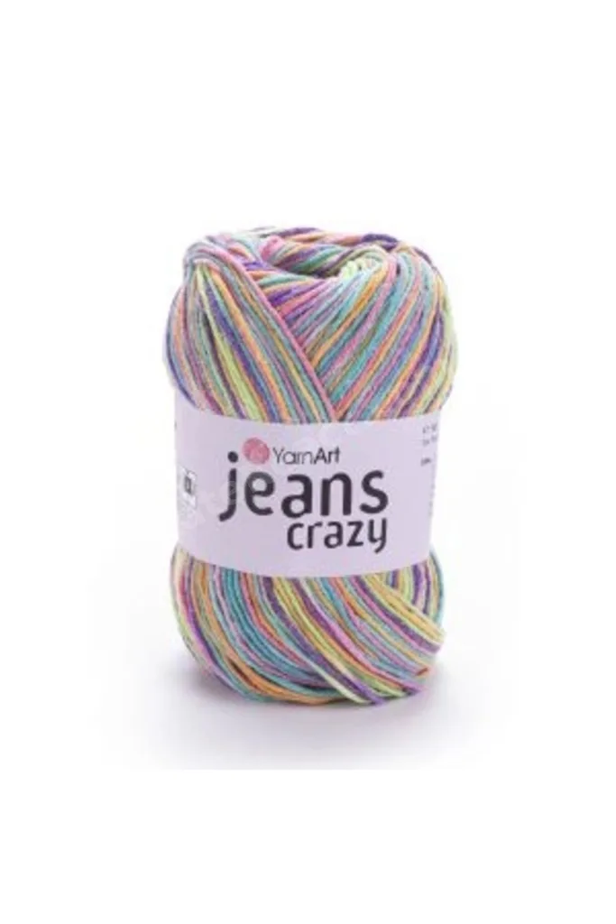 Jeans Crazy - Ebruli El Örgü Ipi Ebruli-8215