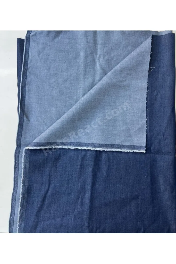 Aktez-el Ince Jean Denim Mavi Kot Parça Kumaş 67 /170en