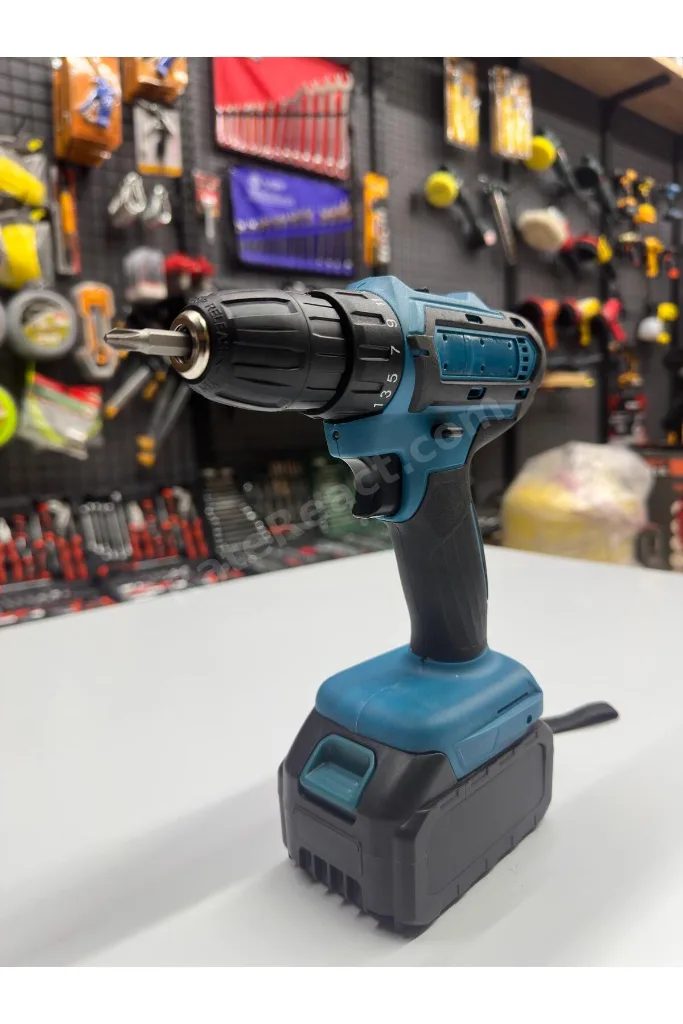 Profesyonel Şarjlı Darbeli 4'lü Set 2-26 Hilti 125mm Taşlama 13mm  Matkap 650 nm  Somun Sökme Hediye