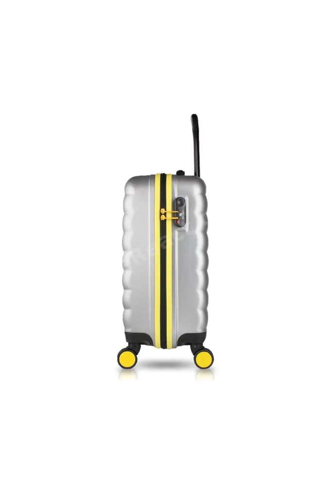 Colors Abs Küçük Kabin Boy Gri Valiz