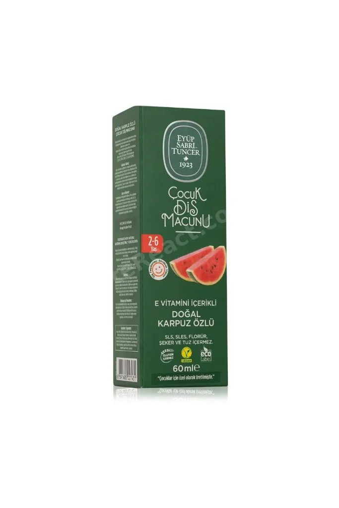 3'lü Doğal Karpuz Özlü Diş Macunu 60 ml, Rosie Hediye