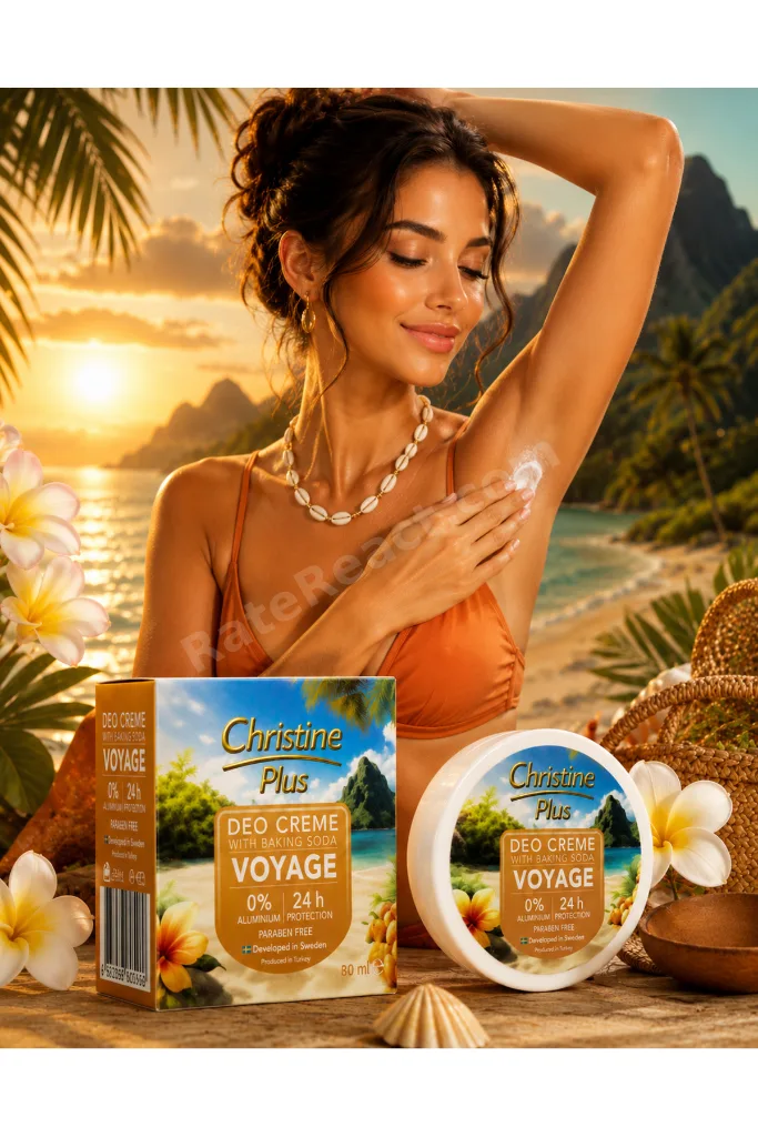 Deo Cream Voyage 80 ml 24 Saat Koruma Alüminyum İçermez